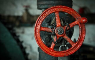corrosione industriale tubi e valvole