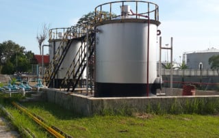 vasche di raccolta o platee di contenimento